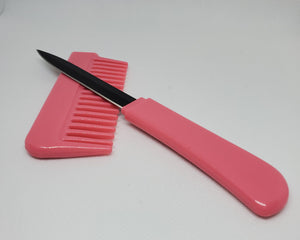 Comb-shaped knife